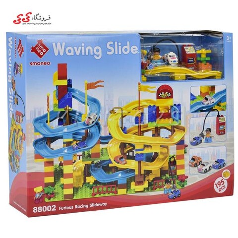 لگو قطعه درشت کودک اسباب بازی Smoneo 88002