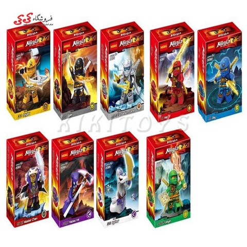 لگو مینی فیگور نینجاگو دکول 0077-0085 DECOOL