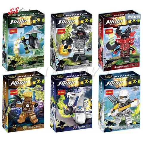 لگو  آدمک مینی فیگور نینجاگو دکول DECOOL10047-10052 NINJA