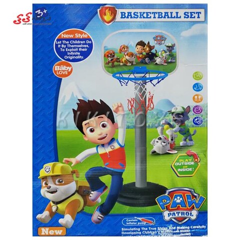 اسباب بازی ست بسکتبال سگ های نگهبان  PAW PATROL BASKETBALL SET