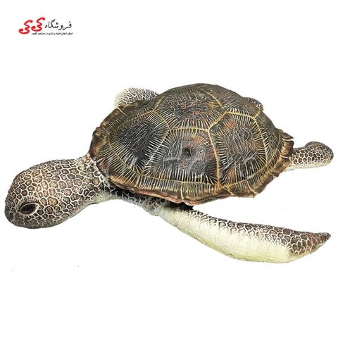 اسباب بازی فیگور لاک پشت دریایی اورجینال Sea Turtle Toy  Figure