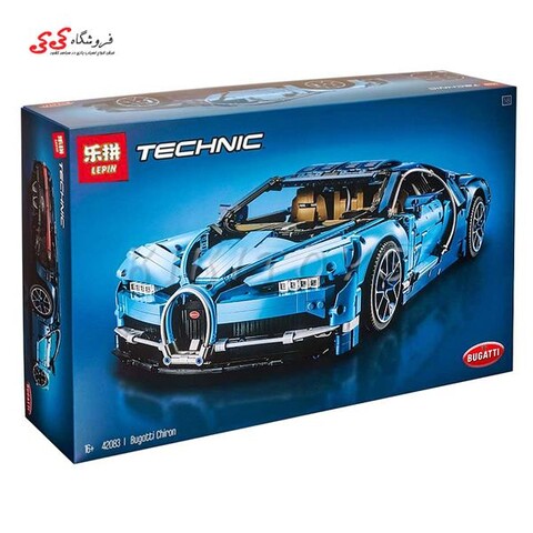 لگو بوگاتی شیرون رنگ آبی لپین LEPIN 20086 Bugatti Chiron