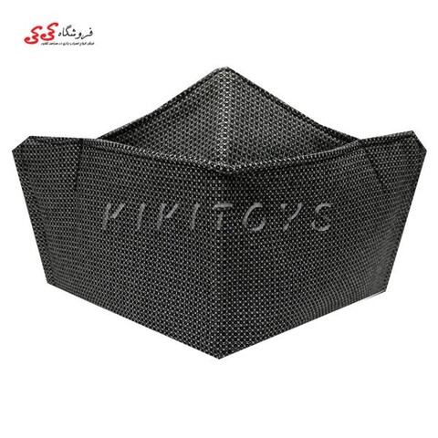 ماسک صورت سه بعدی پارچه ای سه لایه شطرنجی