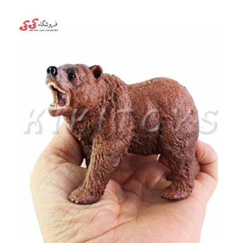 فیگور حیوانات خرس قهوه ای کوچک Brown Bear Modeling Simulation Model
