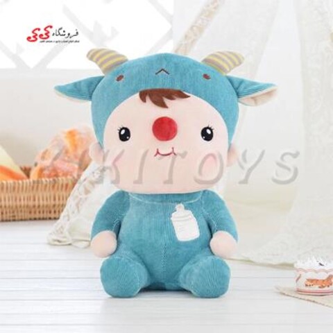 عروسک پولیشی بچه لباس حیوانی