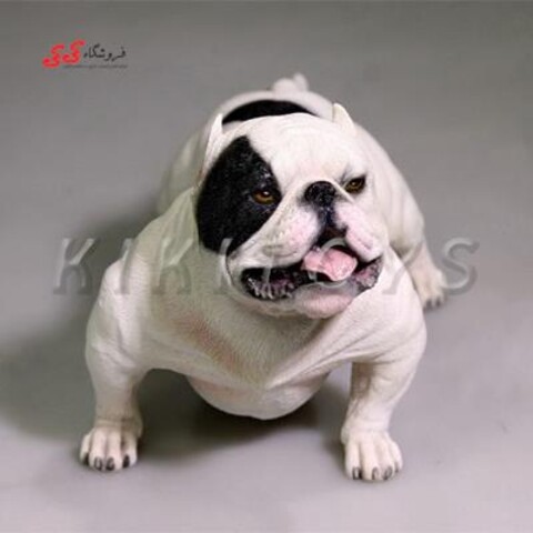 فیگور حیوانات سگ بولداگ خال سیاه Fiqure of Dog 851