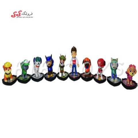 فیگور سگ های نگهبان PAW ست جدید 10 عددی