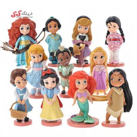 فیگور  پرنسس های دیزنی ست 11 عددی fiqure of  Princesses