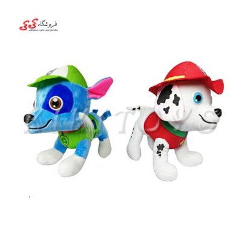 عروسک پولیشی سگ های نگهبان مارشال و راکی سایز متوسط