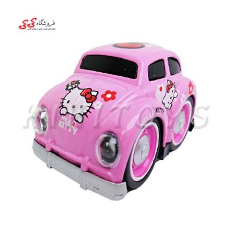 ماشین فلزی فولکس  کیتی-  DIE CAST METAL HELLO KITTY