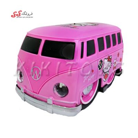 ماشین فلزی ون کیتی-  DIE CAST METAL HELLO KITTY