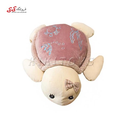 عروسک پولیشی لاک پشت خوابیده سایز 3 plush toys