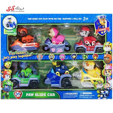 ست سگ های نگهبان نگهبان با ماشین PAW