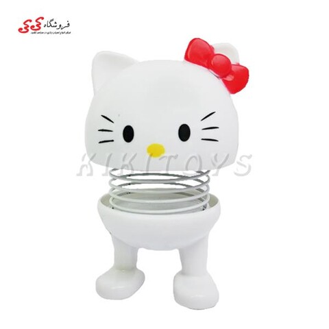 اسباب بازی ایموجی فنری اورجینال کیتی Emoji spring doll