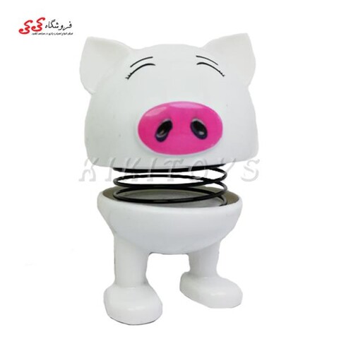 اسباب بازی ایموجی فنری اورجینال خوک Emoji spring doll