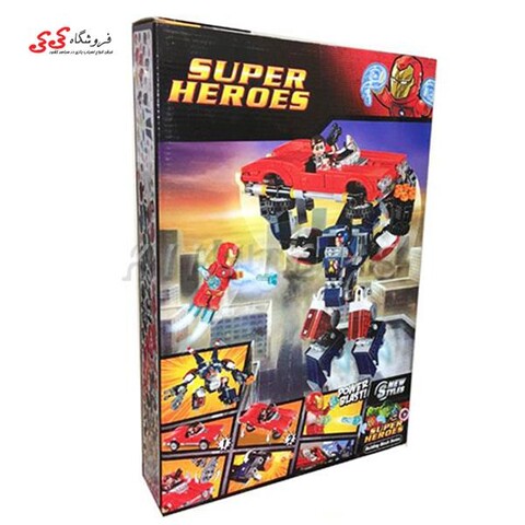لگو قهرمانان ایرونمن مارول مدل Super Heroes 10674