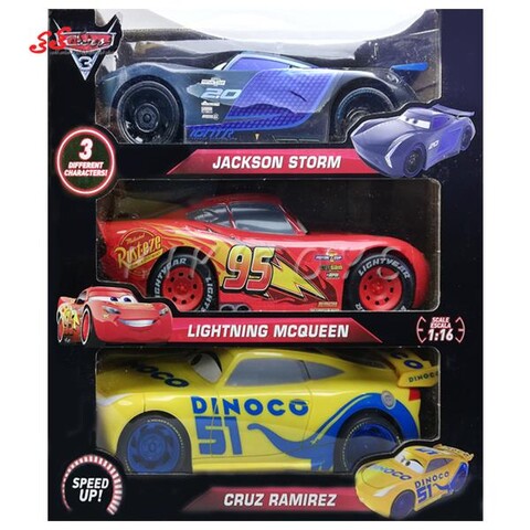 ماشین مک کویین 3 عددی اسباب بازی CARS 677751