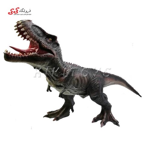 اسباب بازی ماکت گوشتی دایناسور تیرکس Tyrannosaurus