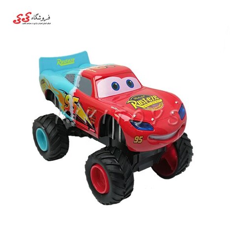 ماشین فلزی آفرودی مک کویین جدید قرمز آبی CARS 88212