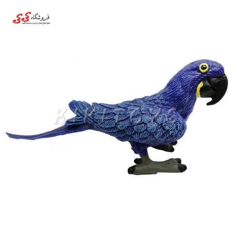 فیگور حیوانات طوطی مکائو سنبلی Anodorhynchus hyacinthinus