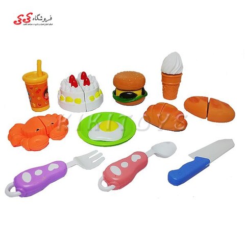 ست کیک و فست فود اسباب بازی