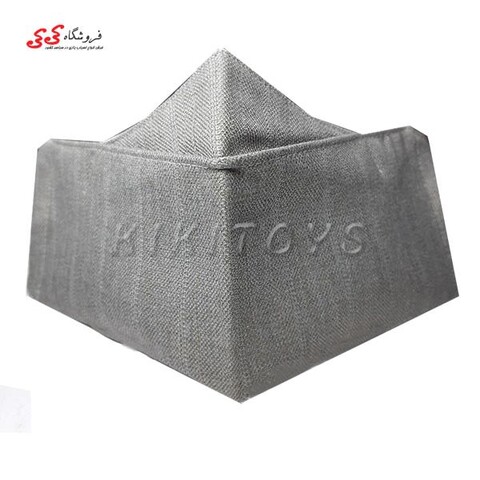 ماسک صورت سه بعدی سه لایه خاکستری