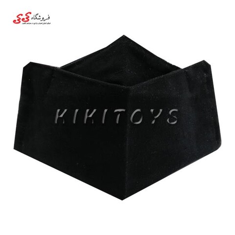 ماسک صورت سه بعدی پارچه ای سه لایه مشکی