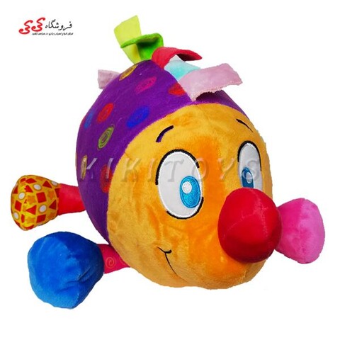 عروسک پولیشی نوزادی جوجه تیغی رنگی