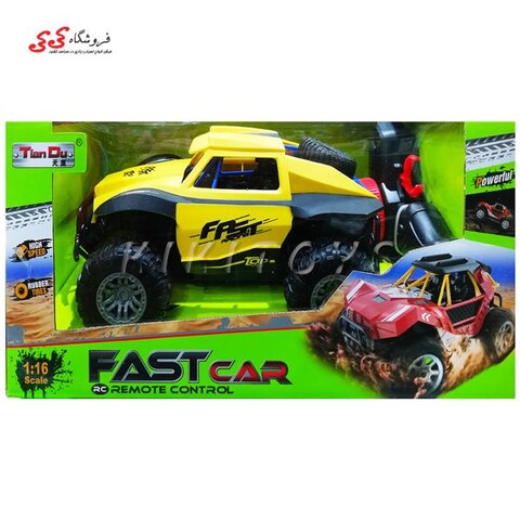 اسباب بازی ماشین کنترلی جیپ آفرودی FAST CAR 6516