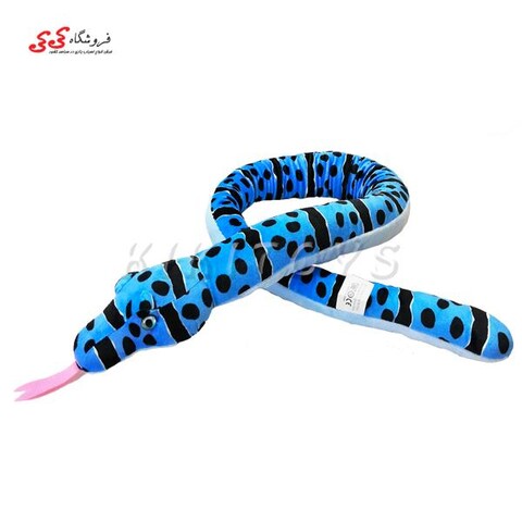 عروسک پولیشی مار زنگی آبی اورجینال