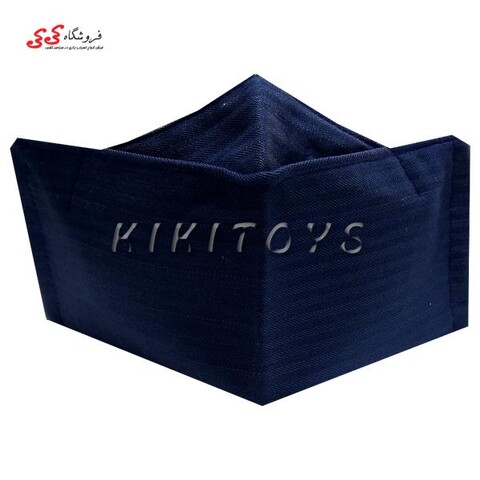 ماسک صورت سه بعدی پارچه ای سه لایه راه راه