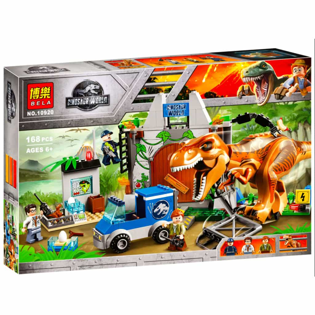 لگو دایناسور تیرکس پارک ژوراسیک برند لاری LARI 10920