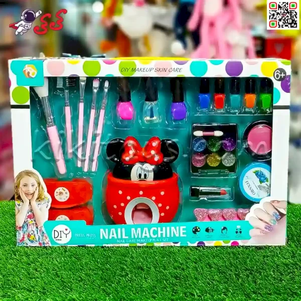 اسباب بازی استمپر ناخن دست و ست آرایشی اورجینال GO GLAM Nail salon play set