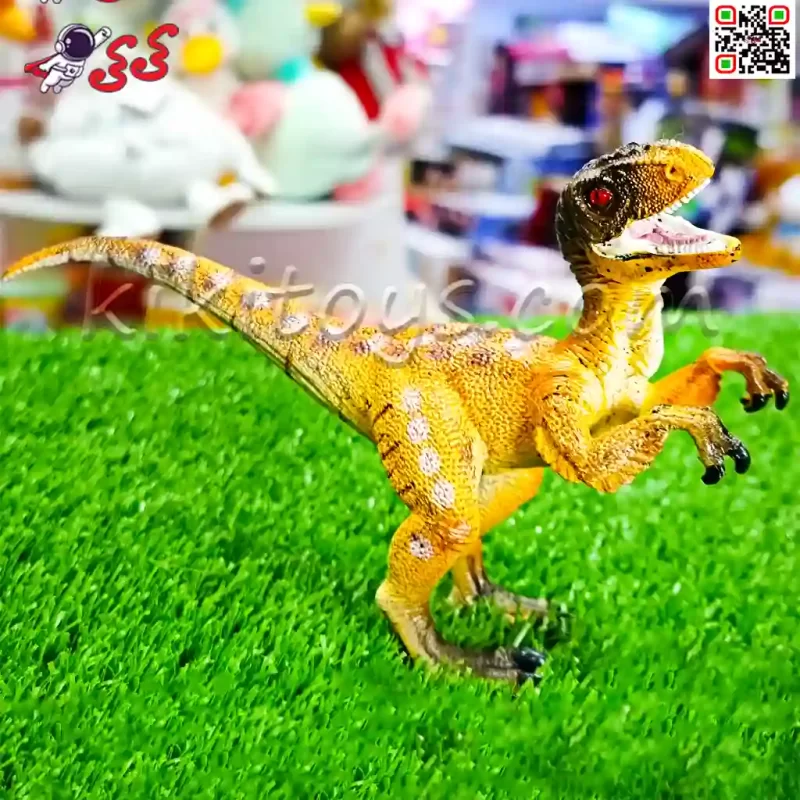 فیگور دایناسور ولاسیراپتور قهو ای اسباب بازی Velociraptor 5007