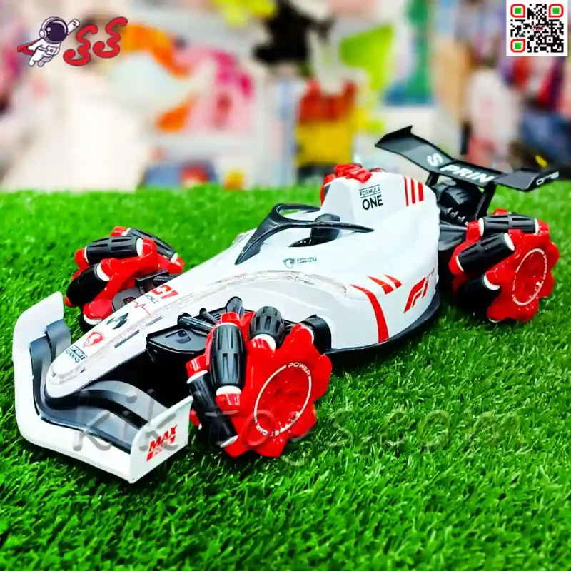 ماشین کنترلی چرخ کپسولی دودزا اسباب بازی STUNT CAR CX-88