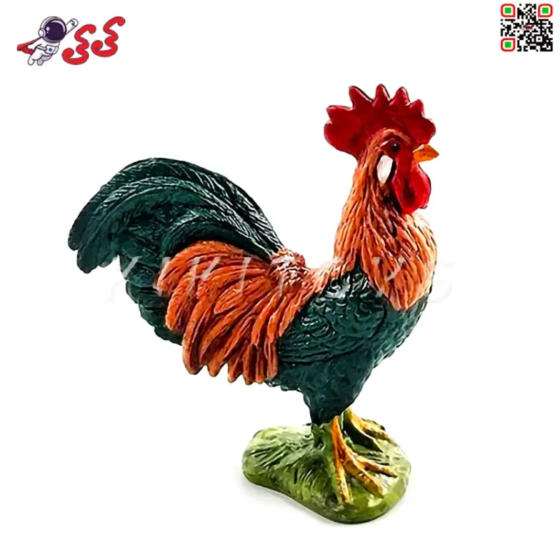 فیگور حیوانات ماکت خروس اسباب بازی ROOSTER 830