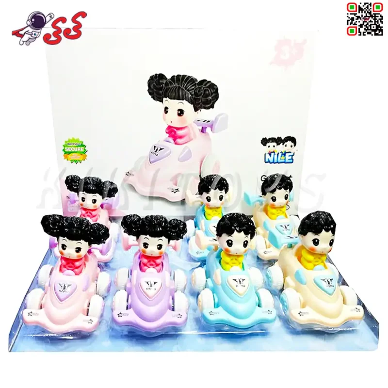 ماشین قدرتی اسباب بازی کودک با آدمک CARTOON SERIES 8824