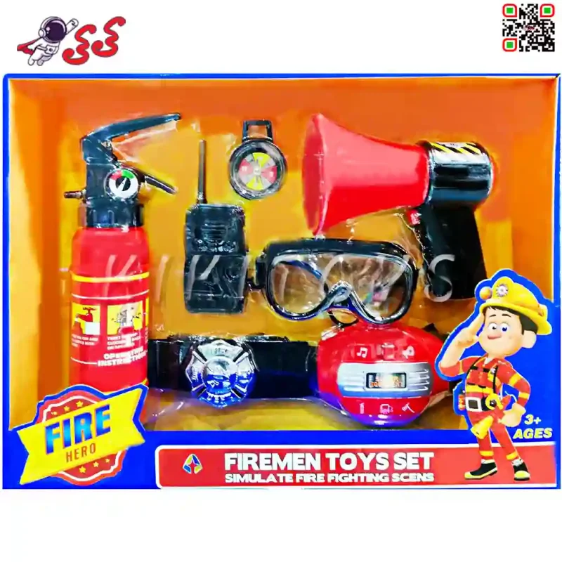 اسباب بازی تجهیزات آتش نشانی FIRE MAN TOYS SET 119