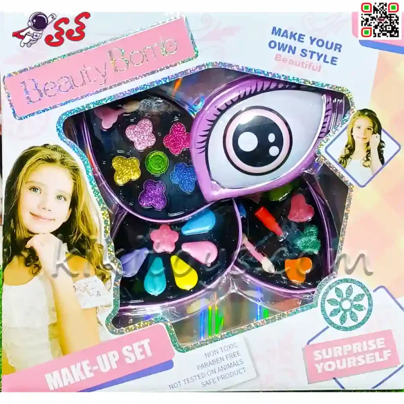 لوازم آرایشی و میکاپ اسباب بازی دخترانه مدل چشمک  Make up  PRETTY GIRL
