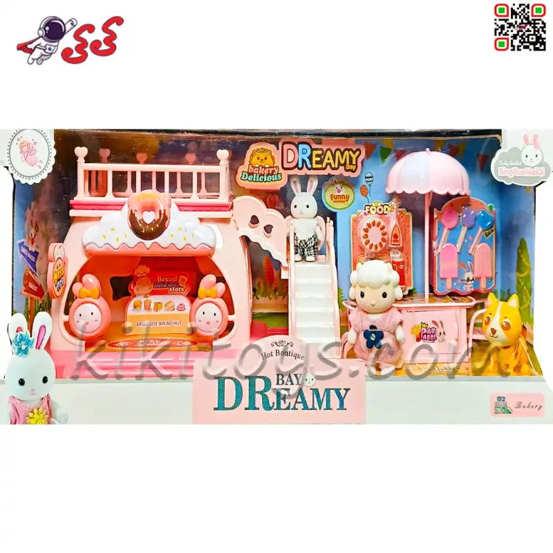 اسباب بازی کافه و بستنی فروشی خرگوش سیلوانیان Sylvanian Families 6668