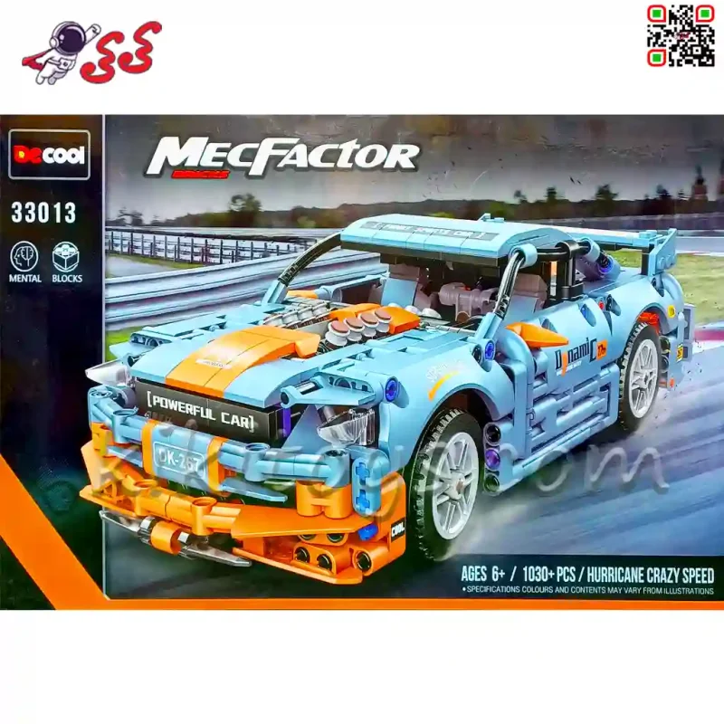 لگو ماشین فورد موستانگ اسپرت Ford Mustang سری تکنیک برند دکول Decool 33013