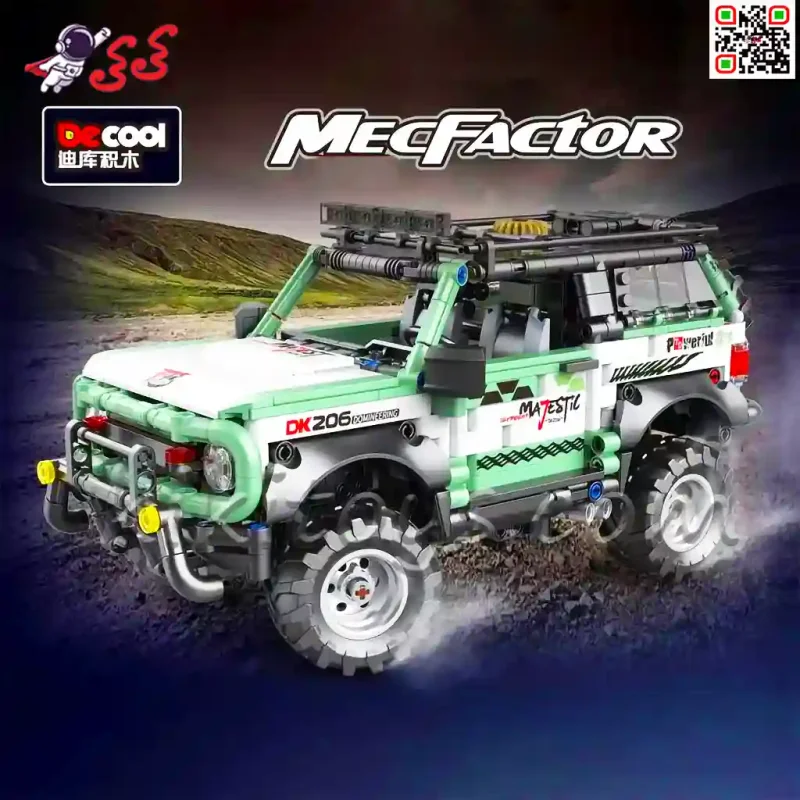 لگو ماشین فوردموستانگ افرود Ford Mustang SUVs سری تکنیک برند دکول Decool 33022