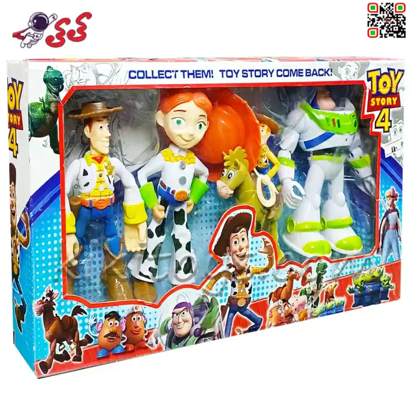 فیگور شخصیت های توی استوری شهراسباب بازی 5 عددی TOY STORY4
