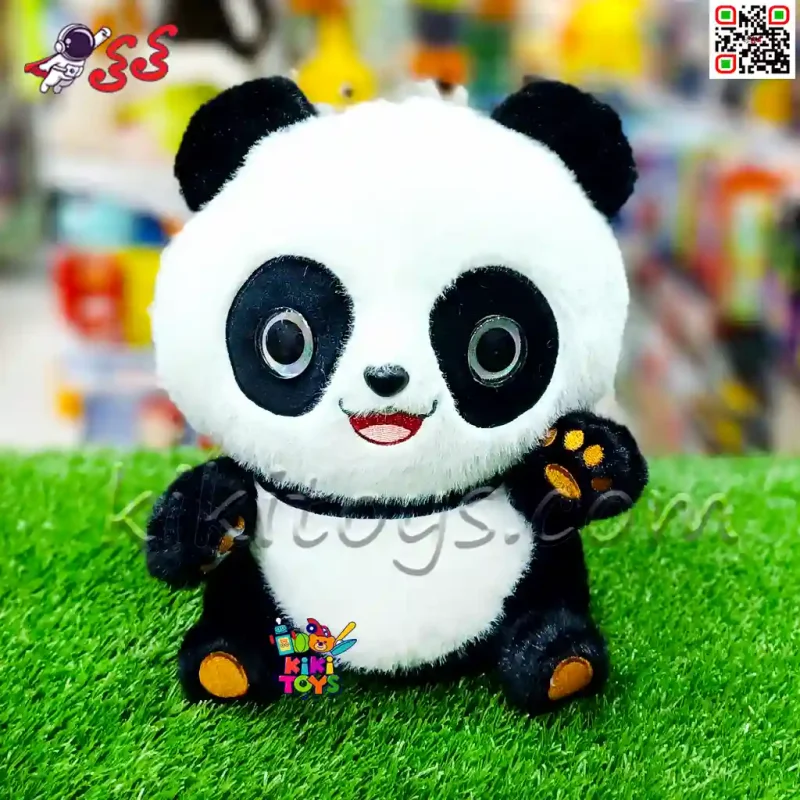 عروسک خرس پاندا چشم تیله ای اسباب بازی 30 سانتیمتر Panda