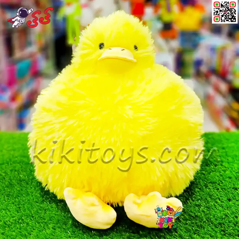 عروسک جوجه پشمالو زرد پولیشی اسباب بازی