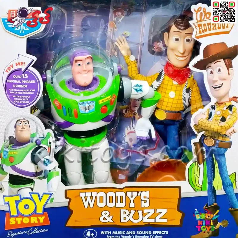 عروسک وودی سخنگو و بازلایتر موزیکال شهر اسباب بازی ها Toy Story 8113