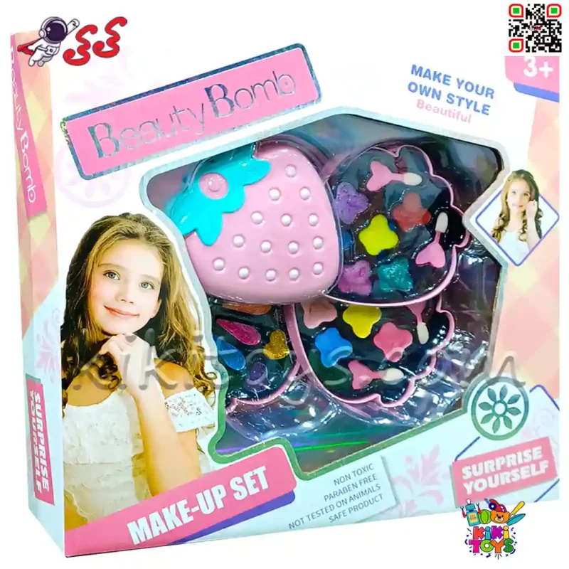 لوازم آرایشی و میکاپ اسباب بازی دخترانه مدل توت فرنگی  Make up  PRETTY GIRL