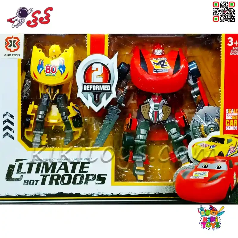 ربات ترنسفورمز تبدیل شونده دو عددی BF33915