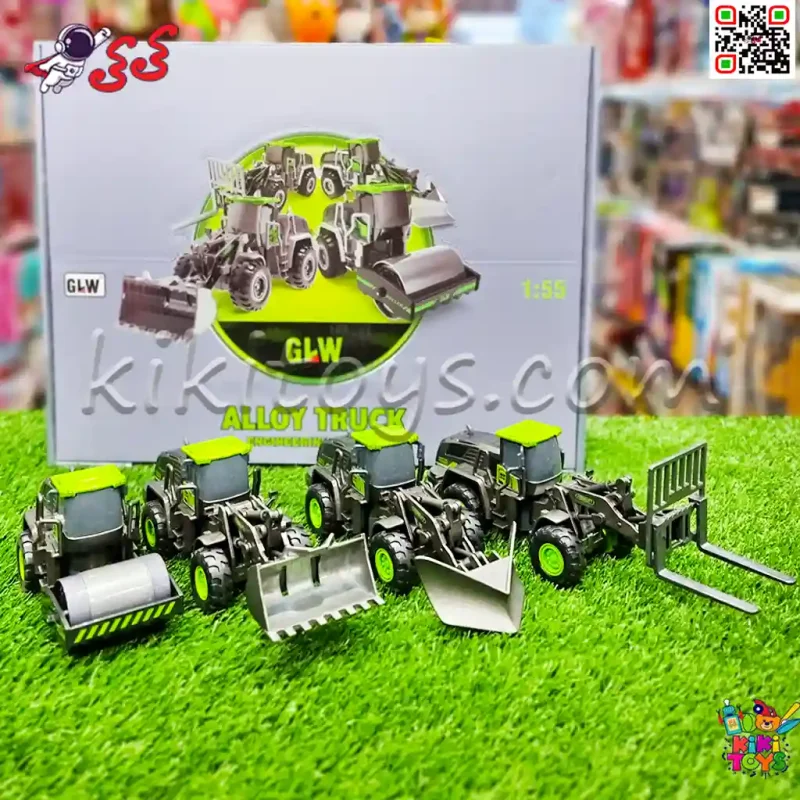 اسباب بازی ماشین های فلزی راهسازی  و شهرسازی ALLOY TRUCK GLW 8843
