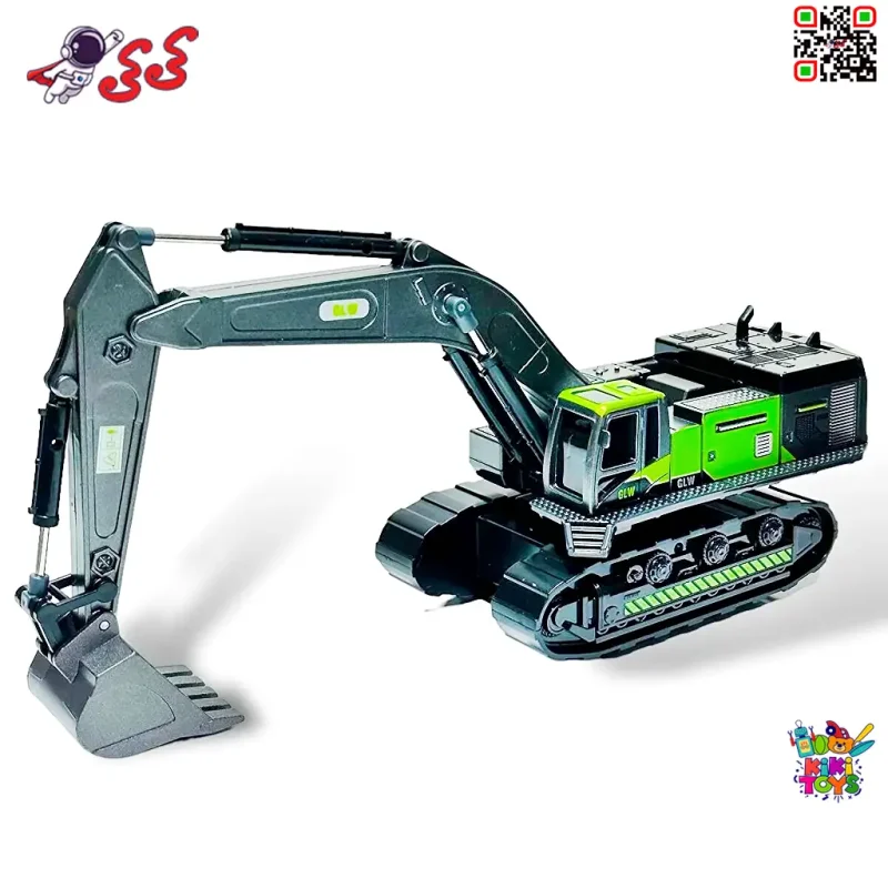 اسباب بازی بیل مکانیکی فلزی راهسازی  و شهرسازی ALLOY TRUCK GLW 8819